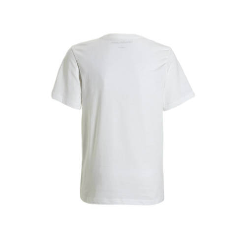 Calvin Klein T-shirt wit Jongens Katoen Ronde hals Effen 164