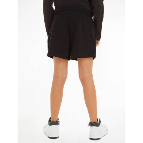 Calvin Klein sweatshort zwart Korte broek Meisjes Katoen Effen 128