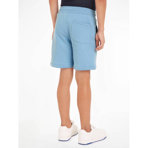 Calvin Klein sweatshort lichtblauw Korte broek Jongens Stretchkatoen Effen 116