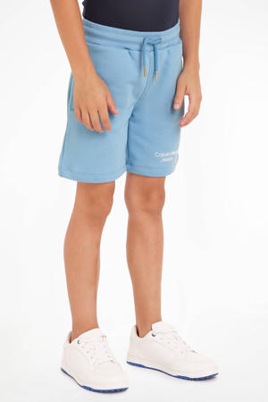 sweatshort lichtblauw