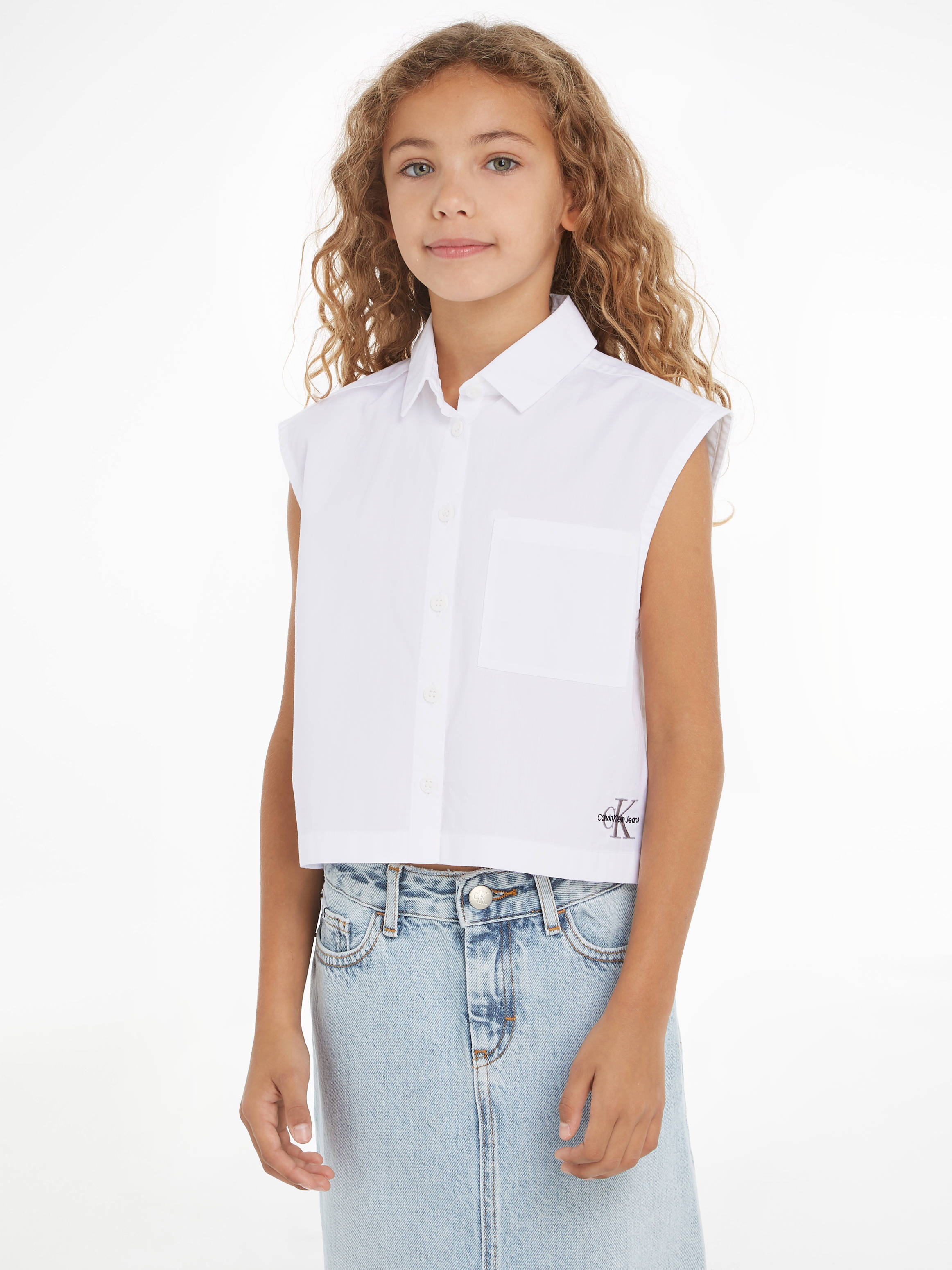 Witte blouse maat online 164