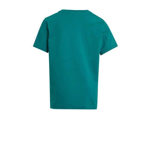Calvin Klein T-shirt petrol Blauw Katoen Ronde hals Effen 104