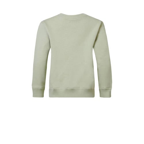 Noppies sweater Delray met printopdruk groen Printopdruk 104