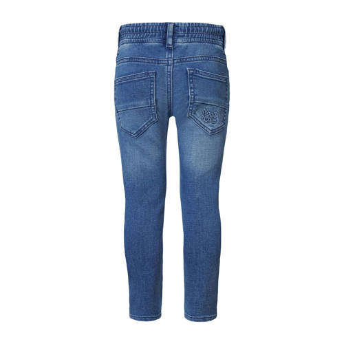 Noppies regular fit jeans Demorest dark blue denim Blauw Effen 92