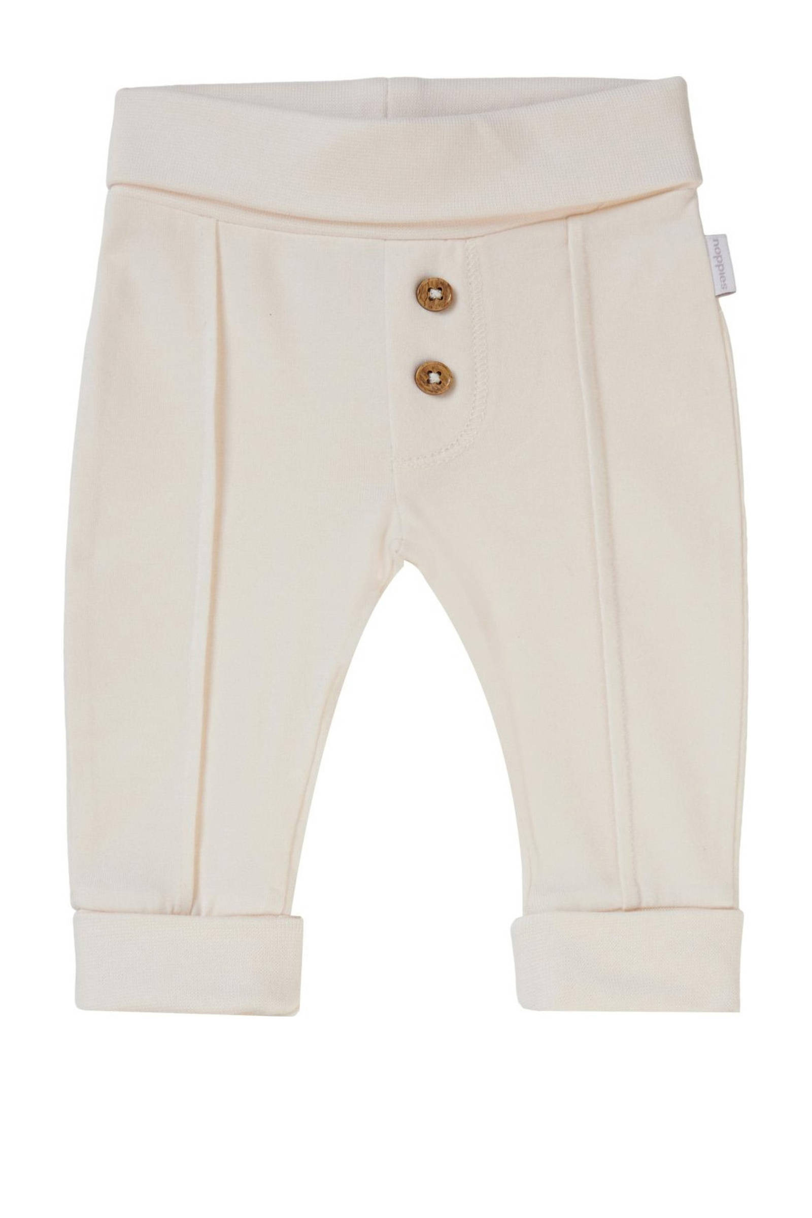 Noppies Baby Unisex U Pants Jrsy Comfort BO broek, wit (white 001), 56