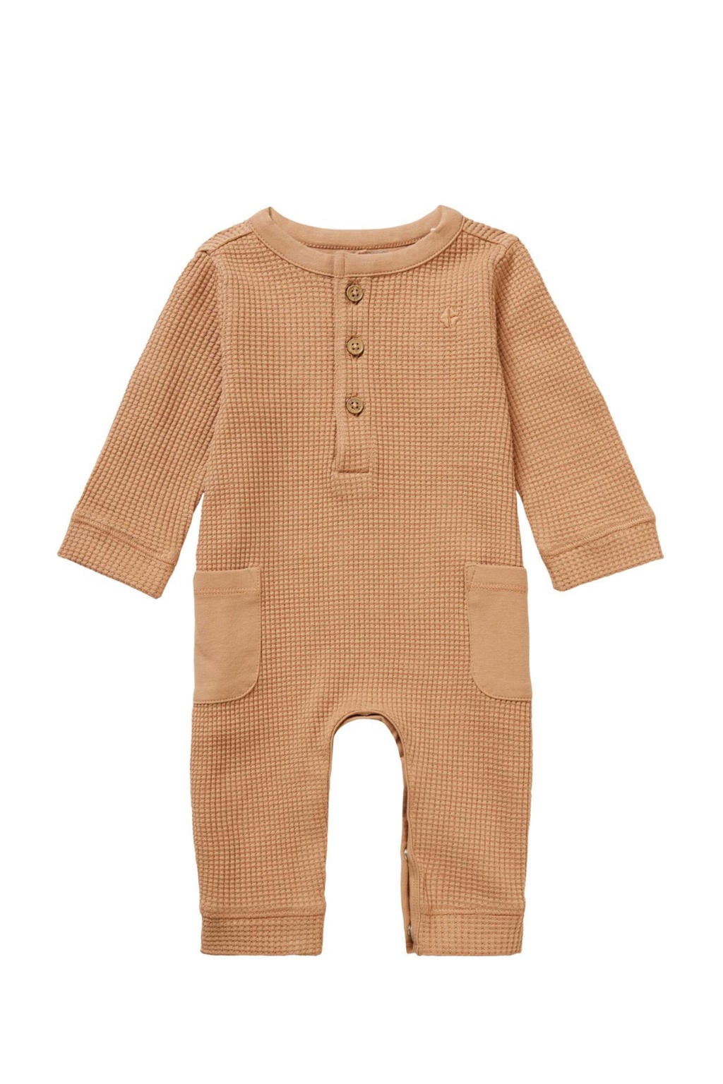 Noppies Uniseks babyspeelpak Bonifay lange mouwen peuterpak, Doe - N177, 62 Noppies Uniseks babyspeelpak Bonifay lange mouwen peuterpak, Doe - N177, 62