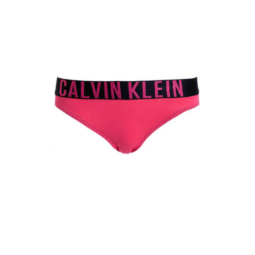 Calvin Klein slip set van 2 roze zwart Meisjes Katoen Effen 128-140