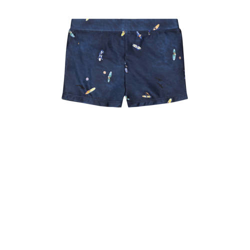 Tumble 'n Dry zwemshort Pacific donkerblauw Zwemboxer Jongens Gerecycled polyester 110 116