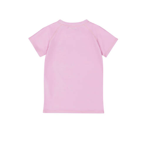 Tumble 'n Dry UV T-shirt Soleil roze UV shirt Meisjes Gerecycled polyester Ronde hals 134 140