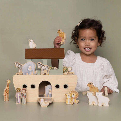 Little Dutch ark van noach Dieren speelset | Dieren speelset van