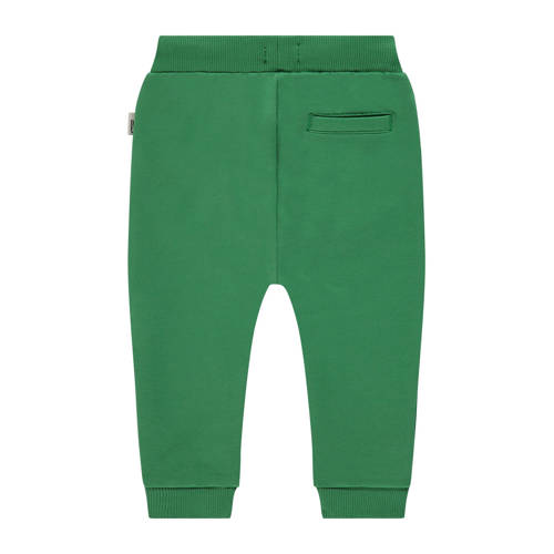 Babyface baby regular fit broek groen Jongens Stretchkatoen Effen 56