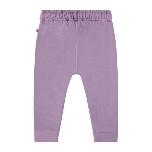 Babyface baby regular fit broek paars Meisjes Stretchkatoen Effen 56