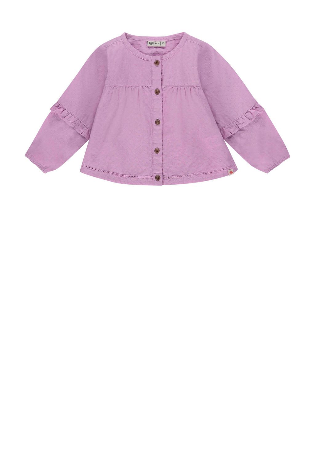 Babyface baby blouse paars kopen? | Morgen in huis | kleertjes.com