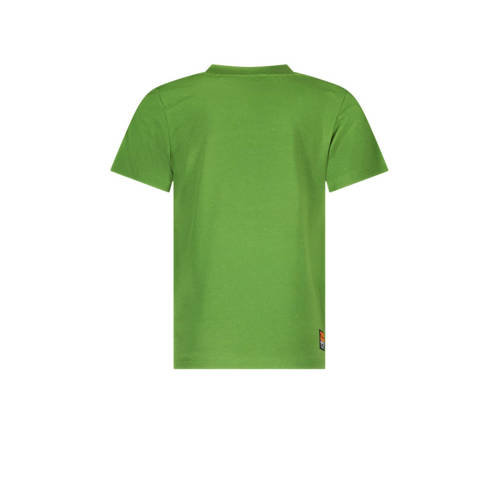 TYGO & vito T-shirt Jaimy met printopdruk tropisch groen Jongens Katoen Ronde hals 92