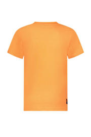 thumbnail: TYGO & vito T-shirt James met printopdruk neon oranje