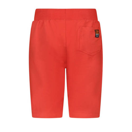 TYGO & vito regular fit sweatshort Bing met zijstreep felrood Korte broek 92