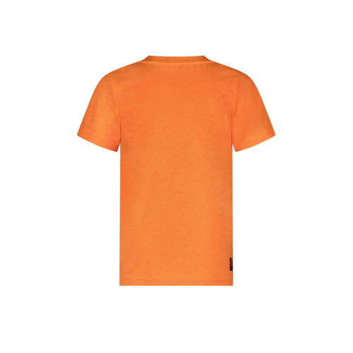 TYGO & vito T-shirt Holland met contrastbies oranje Jongens Polyester Ronde hals 110 116