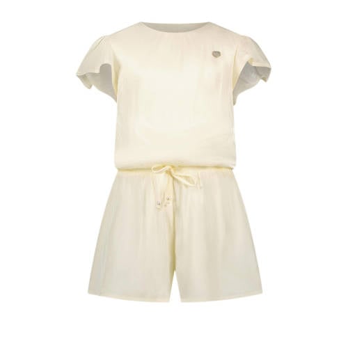 Le Chic jumpsuit KOBUS offwhite Ecru Meisjes Gerecycled polyester Ronde hals