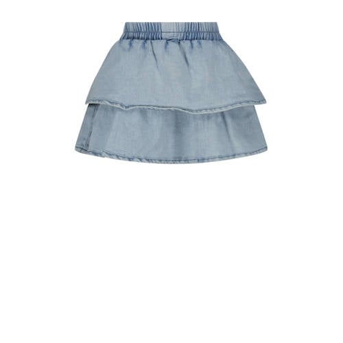 Le Chic baby spijkerrok TOEDY classic light denim Blauw Meisjes Stretchdenim 68