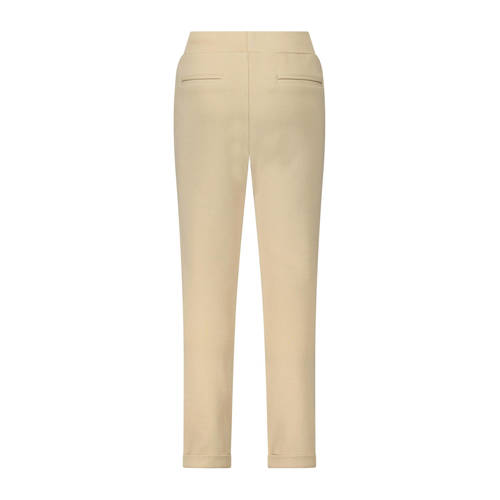 Le Chic Garcon regular fit broek DONKIR ecru Jongens Katoen Effen 104