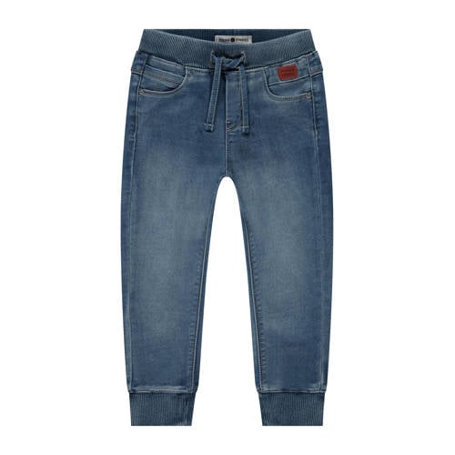 Stains&Stories regular fit jeans blauw Jongens Jog denim Effen - 104