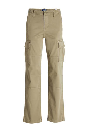 loose fit cargobroek JPSTKANE JJHARLOW beige