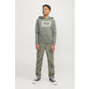 JACK & JONES JUNIOR hoodie JCOLOGAN met logo zachtgroen