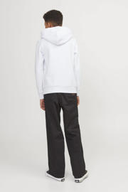 thumbnail: JACK & JONES JUNIOR hoodie JCOLOGAN met logo wit