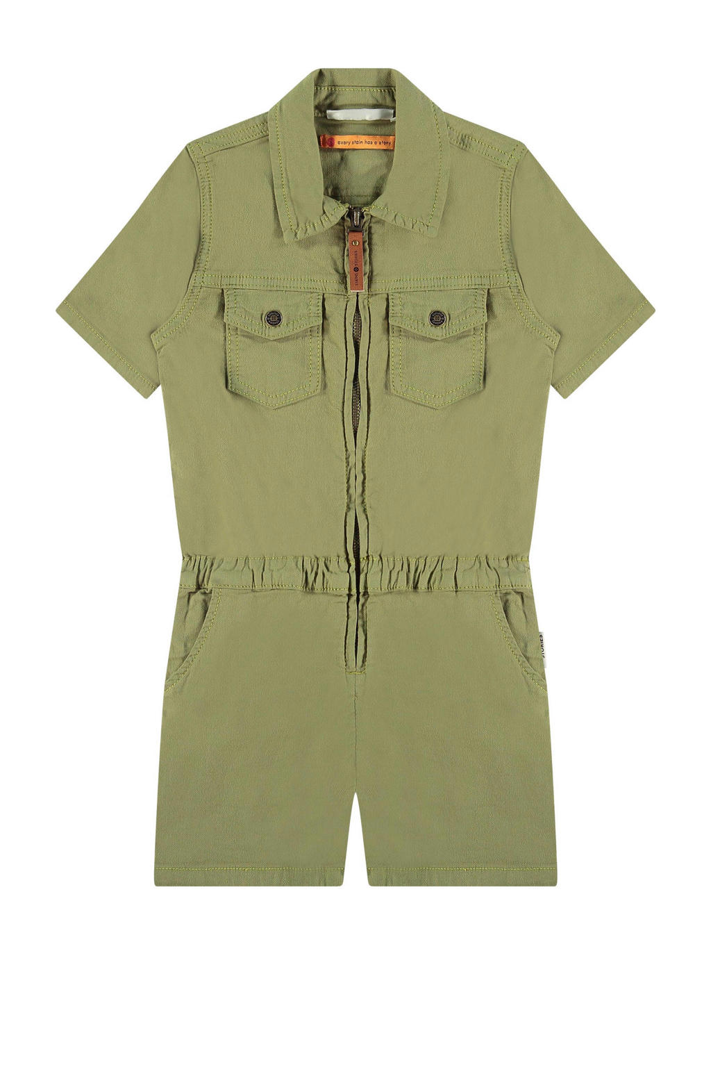 Stains&Stories playsuit olijfgroen