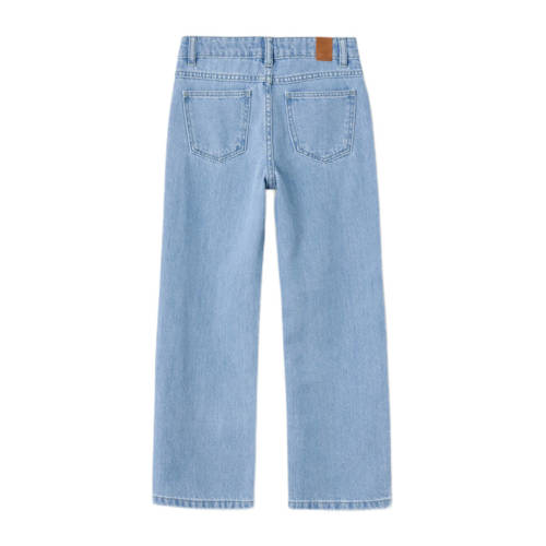 name it KIDS loose fit jeans NKFROSE light blue denim Blauw Meisjes Katoen 116
