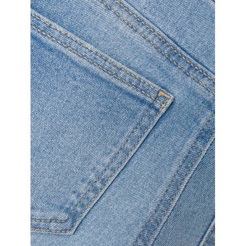 name it KIDS slim fit jeans NMMSILAS light blue denim Blauw Jongens Katoen 116