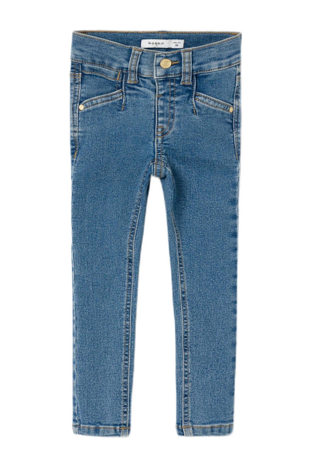 NAME IT MINI skinny jeans NMFPOLLY medium blue denim
