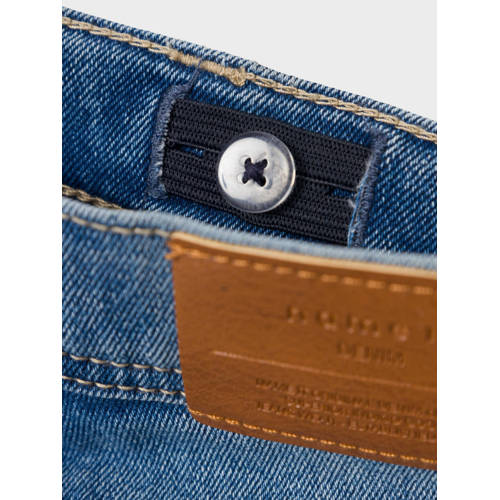 name it MINI slim fit jeans NMMSILAS medium blue denim Blauw Jongens Katoen 86