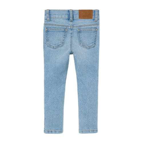 Name it MINI skinny jeans NMFPOLLY light blue denim Blauw Meisjes Katoen 104