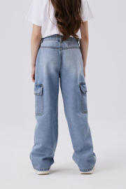 thumbnail: NAME IT KIDS wide leg jeans NKFROSE light blue denim