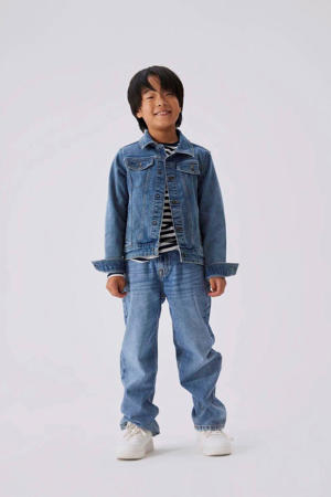 straight fit jeans NKMRYAN medium blue denim