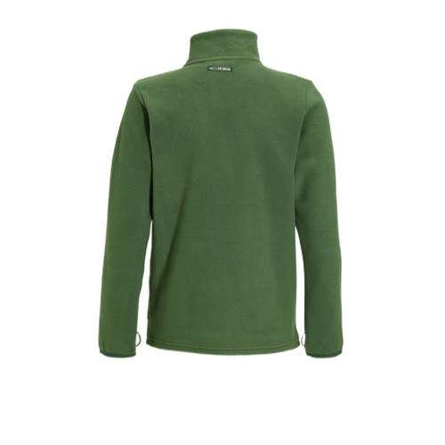 Vaude fleecevest Pulex Jacket II groen Outdoor vest Polyester Opstaande kraag 134 140