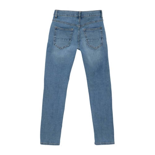 S.Oliver Seattle regular fit jeans medium blue denim Blauw 134