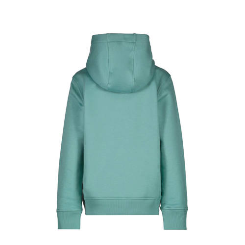 Cars hoodie SMASH turquoise Sweater Blauw Effen 116