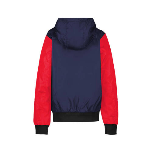 Cars zomerjas HESZAM donkerblauw rood Jongens Nylon Capuchon Meerkleurig 116