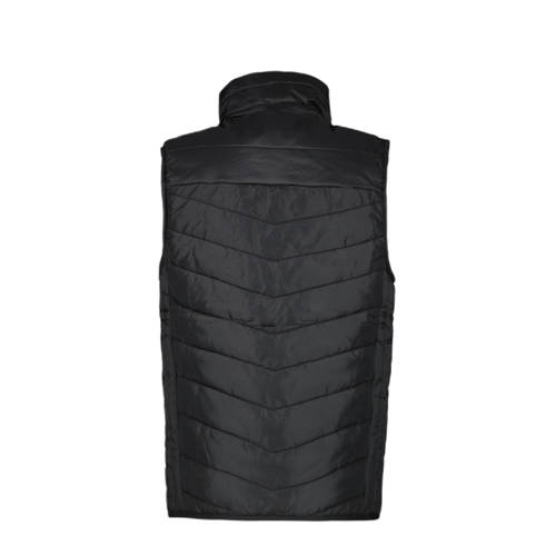 Cars gebreide bodywarmer KASHRA zwart Jongens Polyester Opstaande kraag 116