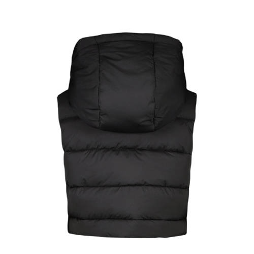 Cars bodywarmer JODI zwart Meisjes Polyester Capuchon Effen 140