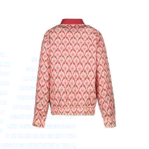 Cars zomerjas IBEN met all over print roze wit Meisjes Nylon Opstaande kraag 116