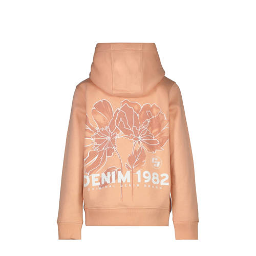 Cars hoodie DETANO met backprint oranje Sweater Backprint 116