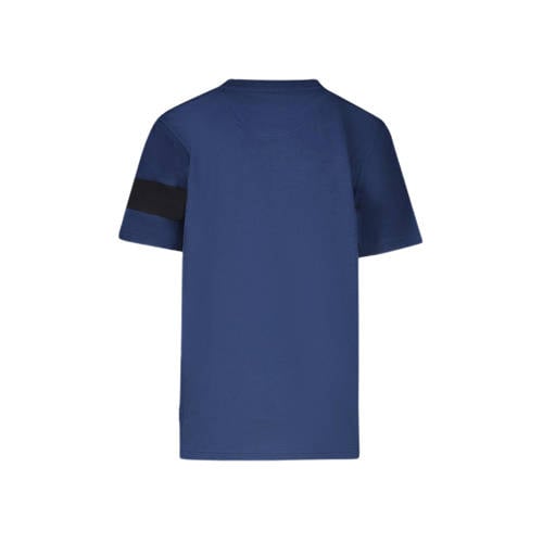 Cars T-shirt TOEL met printopdruk hardblauw Jongens Katoen Ronde hals Printopdruk 128