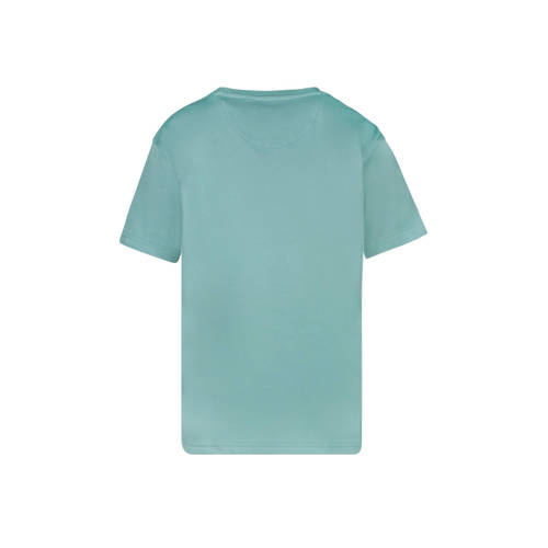 Cars T-shirt REBOOT turquoise Blauw Jongens Katoen Ronde hals Effen 116