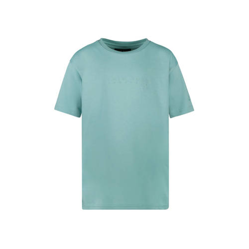Cars T-shirt REBOOT turquoise Blauw Jongens Katoen Ronde hals Effen