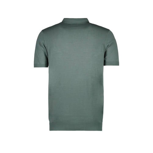 Cars T-shirt RYSSAM grijsgroen Polo Jongens Katoen Polokraag Effen 116