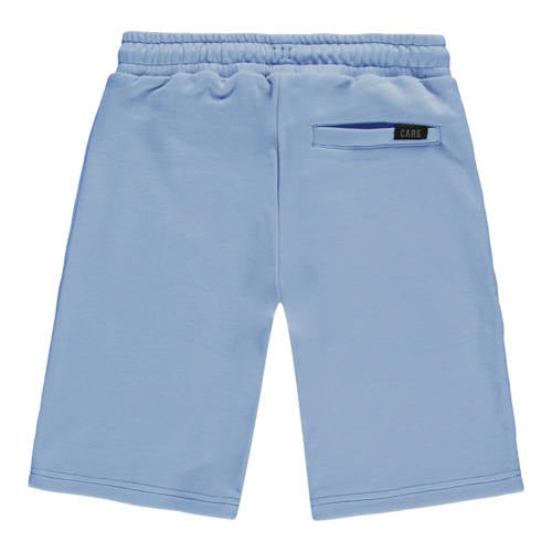 Cars sweatshort FYNANO lichtblauw geel Korte broek Effen 116