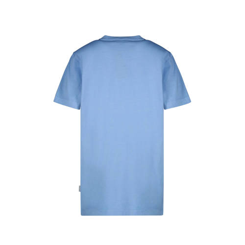 Cars T-shirt SONO met tekst hemelblauw Jongens Katoen Ronde hals Tekst 116